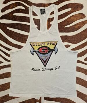 Vintage Gold’s Gym Bonita Springs FL Tank Top XL